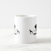 Mug Doggenlogo Schwarz Grau (Centre)