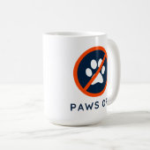Mug DogGoneIt - Paws Off-15 oz (Devant droit)