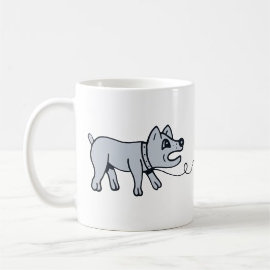 Mug Doggy Walkies. (Gauche)