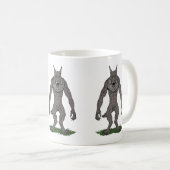 Mug Dogman Cryptid ou Werewolf (Devant droit)