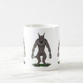 Mug Dogman Cryptid ou Werewolf (Centre)