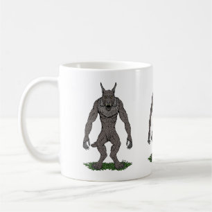 Mug Dogman Cryptid ou Werewolf