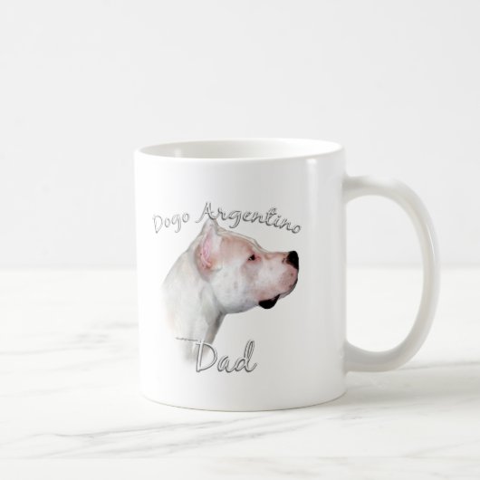 Mug Dogo Argentino Papa 2 (Droite)