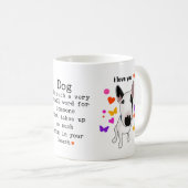 Mug Dogs are love (Devant droit)