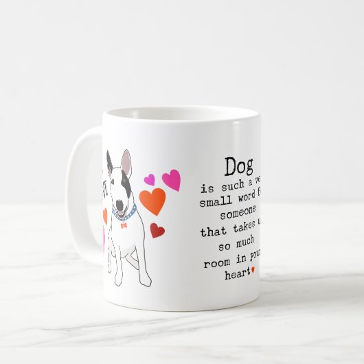 Mug Dogs are love (Devant gauche)