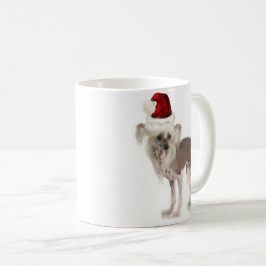 Mug Dogs~Original Ditzy Mug~Chinese Crested (Devant droit)