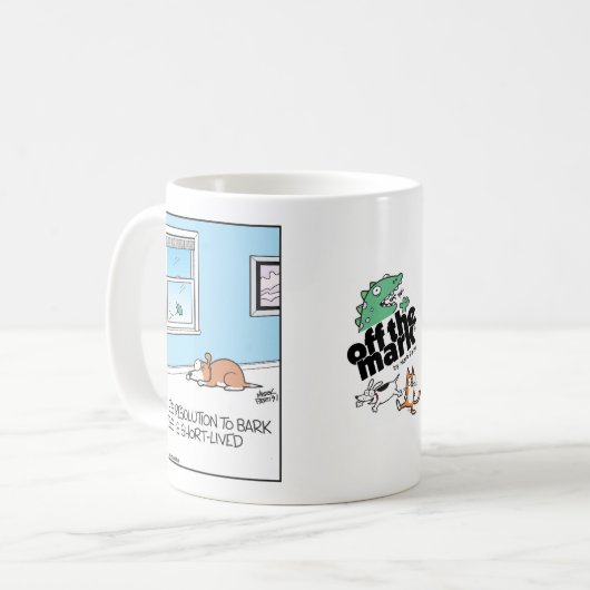 Mug Dog's resolution to bark less is short-lived (Devant gauche)