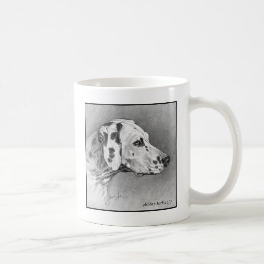 Mug Dogue dalmate par Glenda S. Harlan (Droite)