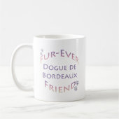 Mug Dogue de Bordeaux Furever (Gauche)