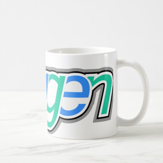 Mug Dogue Texte avec tête (Droite)