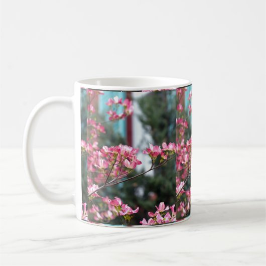 Mug Dogwood rose (Gauche)