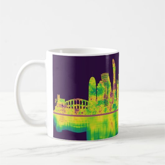 Mug Doha Qatar Skyline (Gauche)