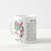 Mug Doherty, origine, signification et la crête sur (Devant gauche)