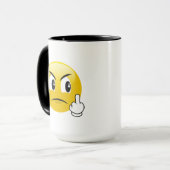 Mug Doigt moyen Emoji (Devant gauche)