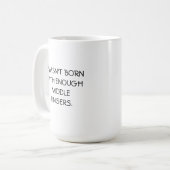 MUG DOIGTS MOYENS DE MUG-ENOUGH (Devant gauche)