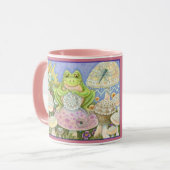 Mug Doilies Faire Un FROG FROG À La Maison Hoppy *Rose (Devant gauche)