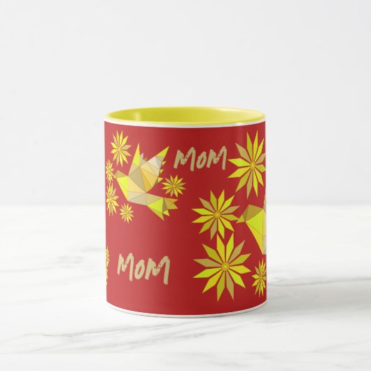 MUG D'OISEAU CRÉATIF POUR LA MÈRE ACTUELLE (Centre)