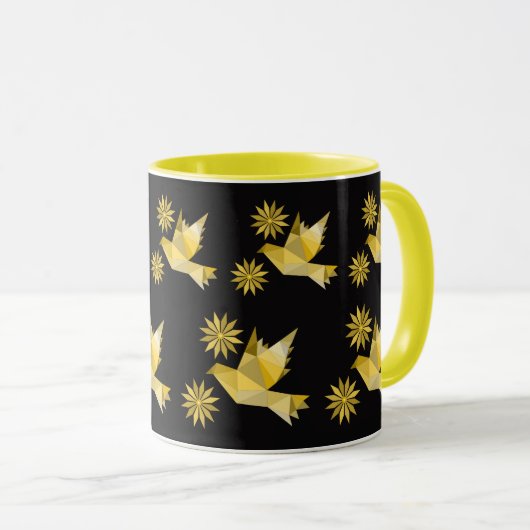 MUG D'OISEAU CRÉATIF POUR LE PRÉSENT (Devant droit)