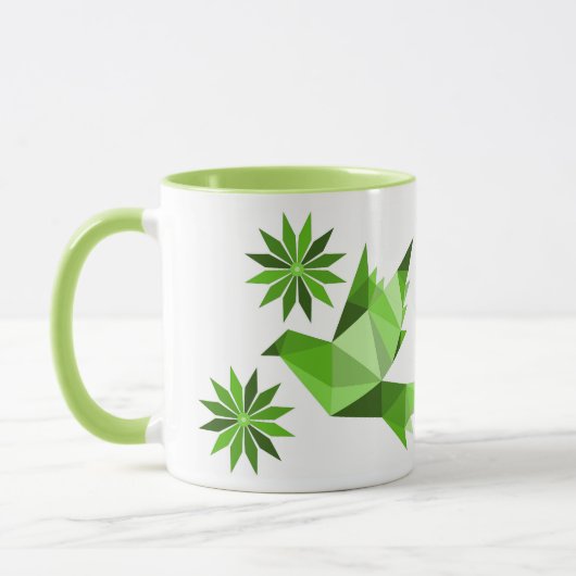 MUG D'OISEAU CRÉATIF POUR LE PRÉSENT (Gauche)