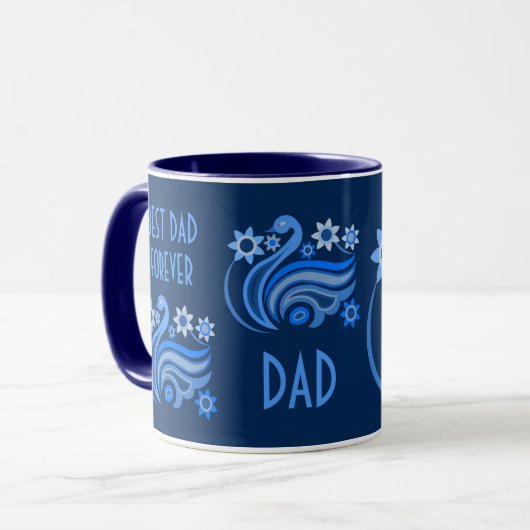 MUG D'OISEAU CRÉATIF POUR LE PRÉSENT (Devant gauche)