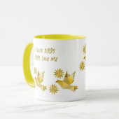 MUG D'OISEAU CRÉATIF POUR LE PRÉSENT (Devant gauche)