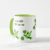 MUG D'OISEAU CRÉATIF POUR LE PRÉSENT (Devant gauche)