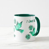 MUG D'OISEAU CRÉATIF POUR LE PRÉSENT (Devant droit)