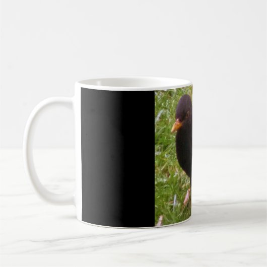 Mug d'oiseau-noir convivial (Gauche)