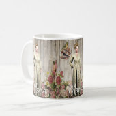 Mug d'oiseaux floraux victoriens (Devant gauche)