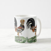 Mug d'oiseaux français (Devant droit)
