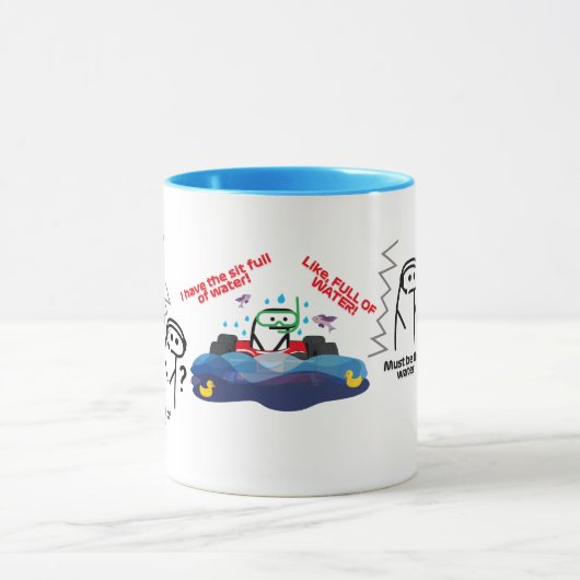 Mug Doit être l'eau F1 GP AUSTRALIA (Centre)