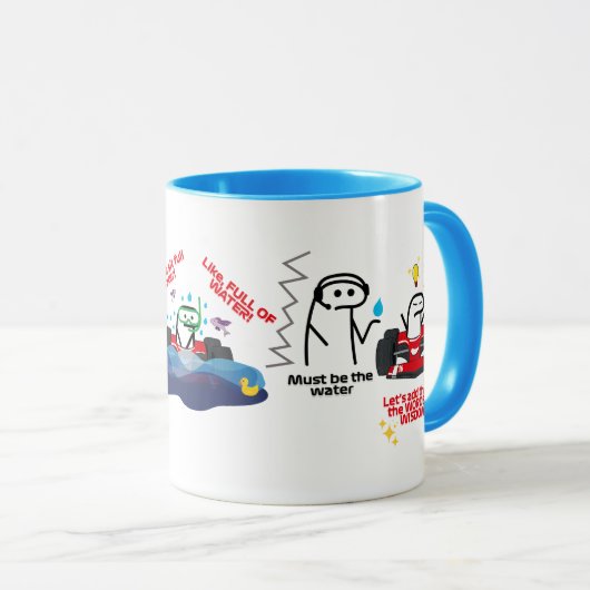 Mug Doit être l'eau F1 GP AUSTRALIA (Devant droit)