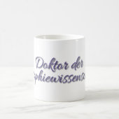 Mug Doktor der Philosophiewissenschaften (Centre)