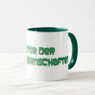 Mug Doktor der Sozialwissenschaften