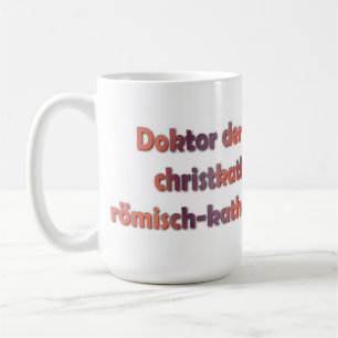 Mug Doktor der Theologie