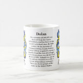 Mug Dolan, origine, signification et la crête sur une (Centre)