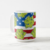 Mug Dollar américain (Devant gauche)