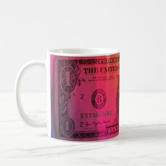 Mug dollar arc-en-ciel (Gauche)