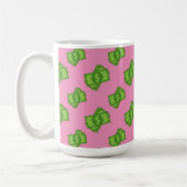 Mug Dollar de l'argent du dessin (Gauche)