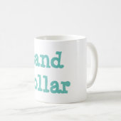 Mug dollar de sable (Devant droit)