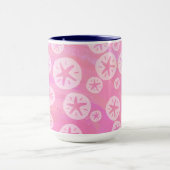 Mug Dollar de sable blanc et rose (Centre)