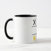 Mug Dollar Tic Tac Toe (Gauche)