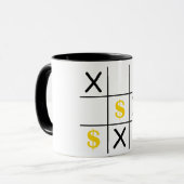 Mug Dollar Tic Tac Toe (Devant gauche)