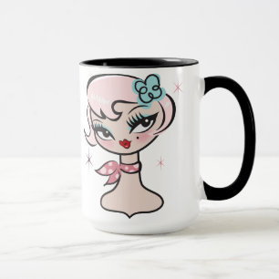 Mug Dolly Chic Rose par Fluff