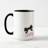 Mug Dolly Chic Rose par Fluff (Gauche)
