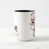 Mug Dolly Chic Rose par Fluff (Centre)