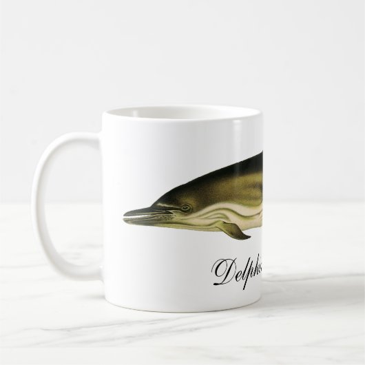 Mug Dolphin Delphinus Delphis, Mammifères marins Vinta (Gauche)