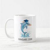Mug Dolphin Graduation Personalized (Gauche)