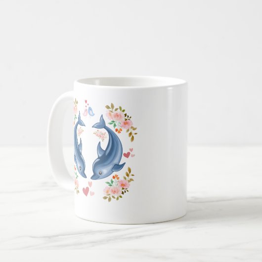 Mug Dolphin Love (Devant gauche)