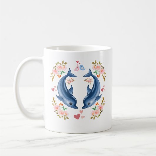 Mug Dolphin Love (Gauche)